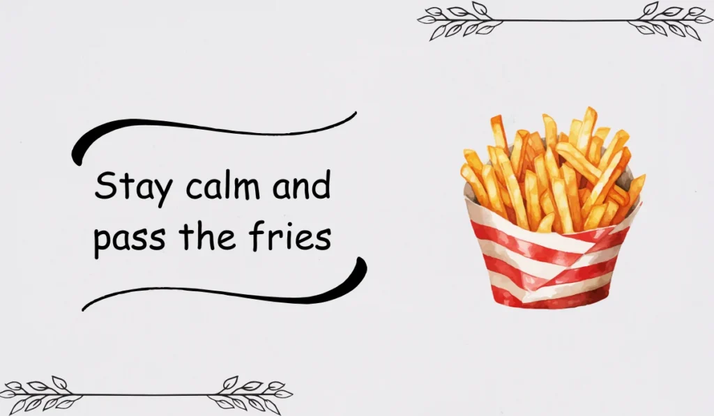 french fry jokes
