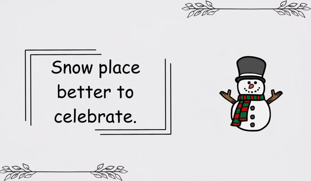 snow man jokes